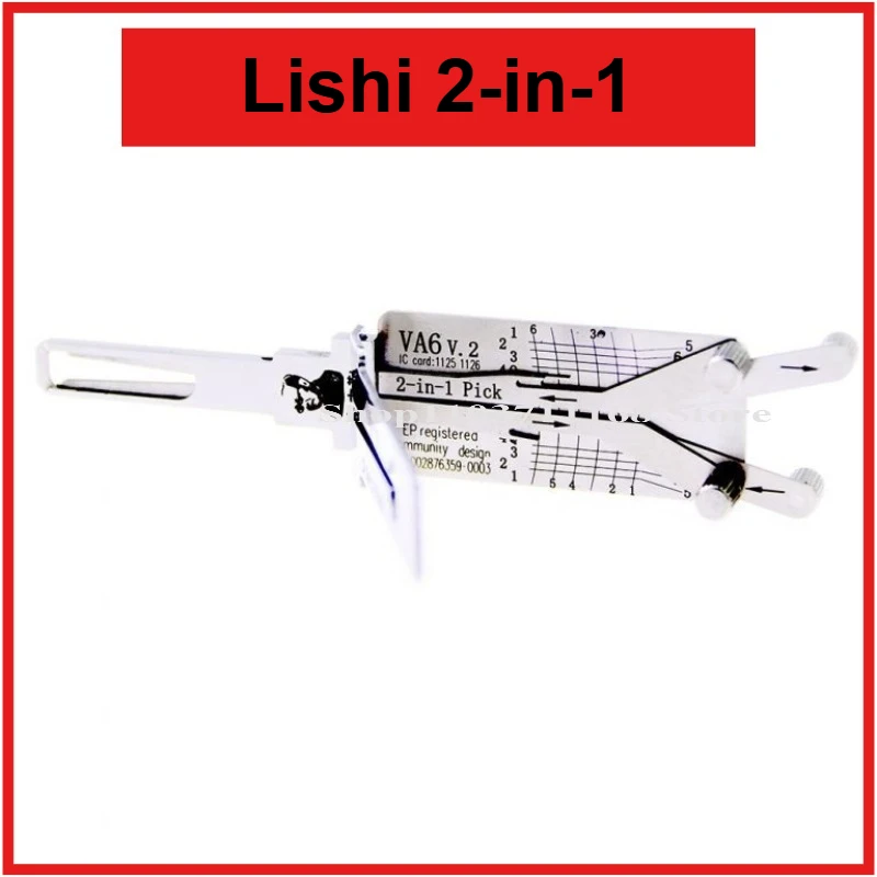 

1PCS Lock Pick VA6 Lishi Picking Tools Car Door Open for PEUGEOT for TOYOTA for CITROEN for RENAULT for VAUXHALL/OPEL for NISSAN