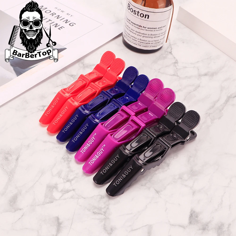 Professional Barber Stylist Hairpins Barbershop Hairdressing Clips Alligator Claw Clamps Salon Styling Tools Accessories