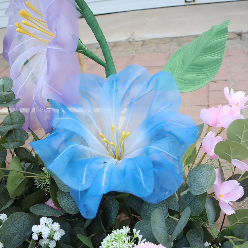 Large Artificial Morning Glory - Home & Bathroom Building Products Pte Ltd Reviews 评论和价格