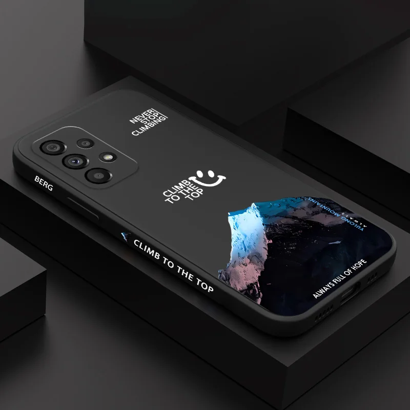 

Hope Snow Mountain Case For Samsung Galaxy A73 A53 A33 A23 A13 A03 A72 A52 A52S A32 A22 A12 A02 A02S A71 A51 A31 A21S 4G 5G Cove