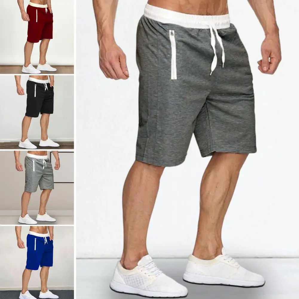 Shorts respiráveis para homens, roupas de treino de jogging, moletom fitness, verão, 2024