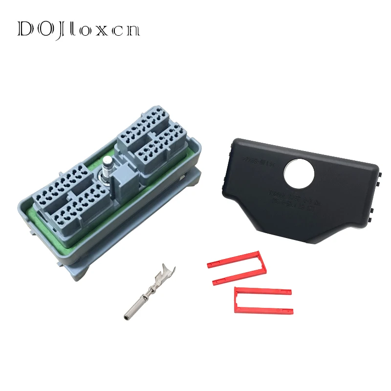 1/5 Sets  64 Pin Original Authentic 15488667 15488668 American 100W Delphi Car Female Connector For DELPHI With Accessories