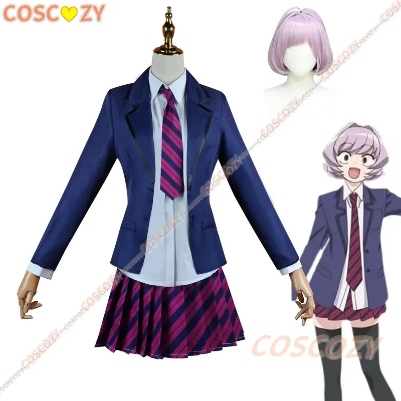 Komi Can't Communicate Komi Shoko Osana Najimi Cosplay Costume Outfits Shirt Tie Short Wig Neck Women Anime Halloween Uniform