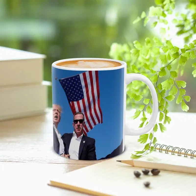 

Funny President Mug Take America Back Cup President Bulletproof Coffee Mug Ceramic President Mug For Supporters Drinking Water