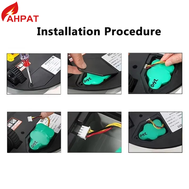 بطارية منظف جديدة SC 6 فولت 6800 مللي أمبير في الساعة ni-mh لـ Ecovacs Deebot TBD 71 Deebot 710 720 730 760 Ecovacs CEN530 CEN630 CEN680