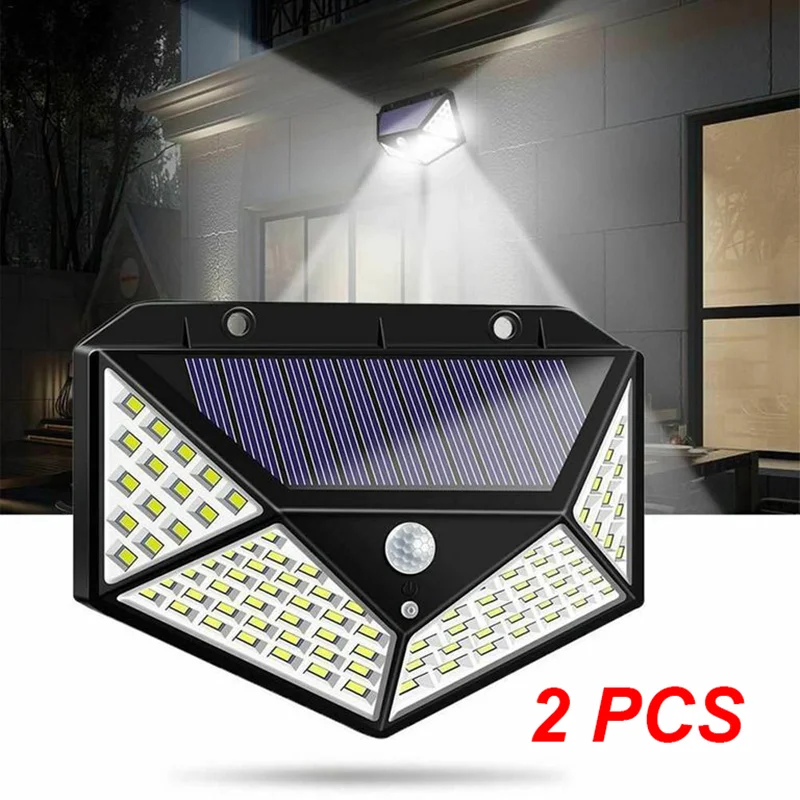 

Solar Lights Outdoor Waterproof - Flood Lights With Motion Sensor, Courtyards, LED Solar Light For Streets, Courtyards,Garages
