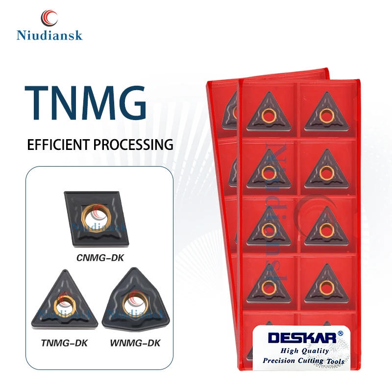

CNC Lathe Cutting Insert TNMG160404 WNMG080408 CNMG120412 DK Slot Type LF3018 External Turning Tools Blade Cast Iron Processing