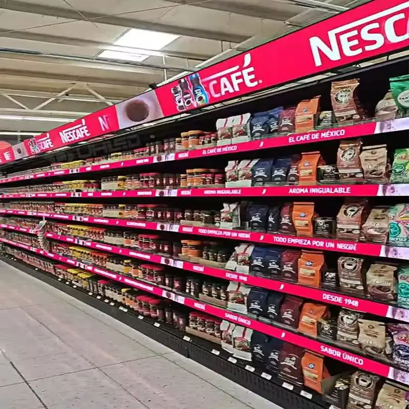 Easy Control Retail COB P1.25 Indoor Smart Goods LED Shelf Display Screen Signage For Supermarket And Luxury Shop