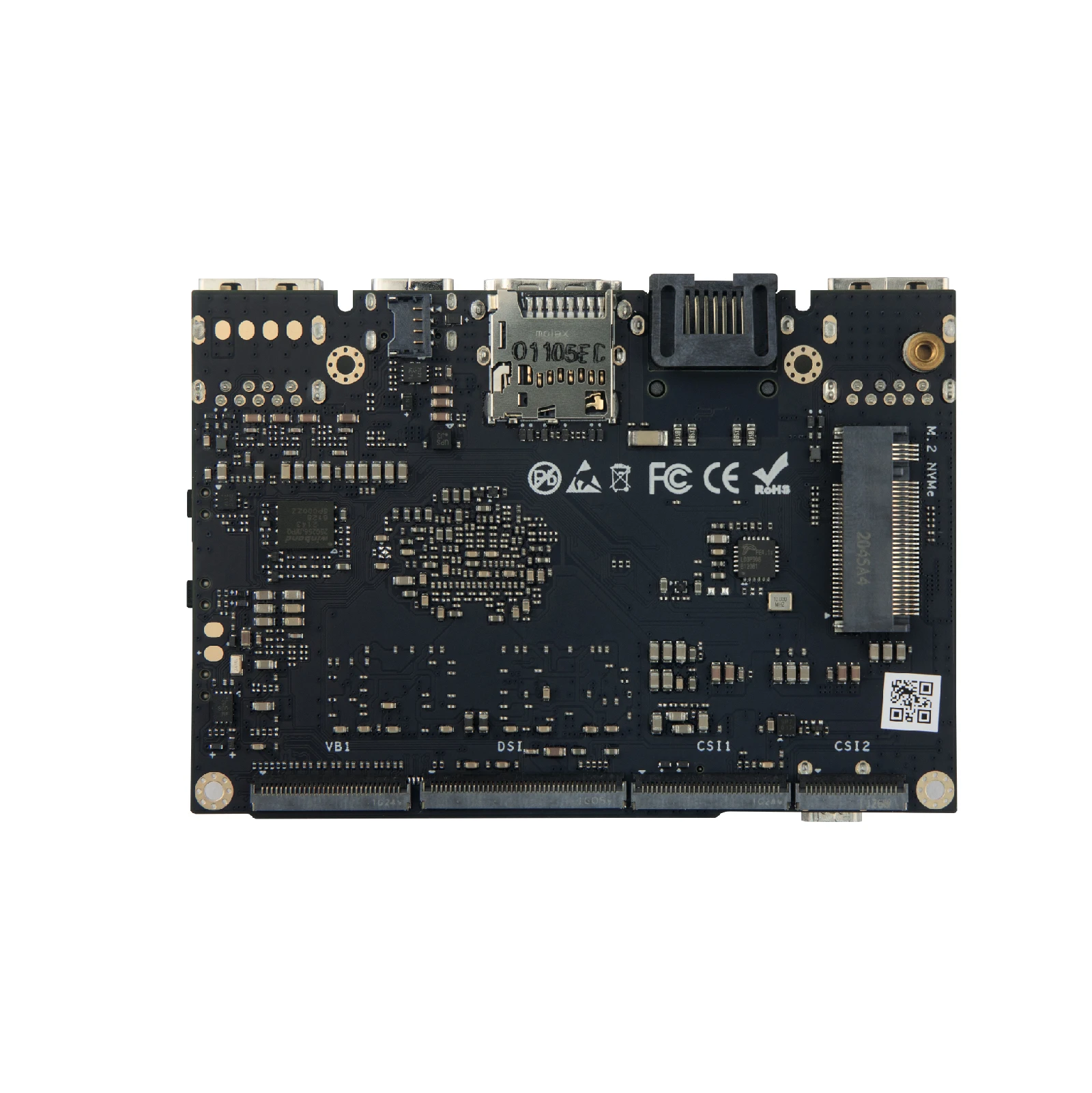 Khadas New VIM4 A311D2 SoC Single Board Computer 8 Core 2.2GHz with 4K UI/WiFi 6/BT5.1/3 Display/Dual Camera/Gigabit/3.2 TOPS