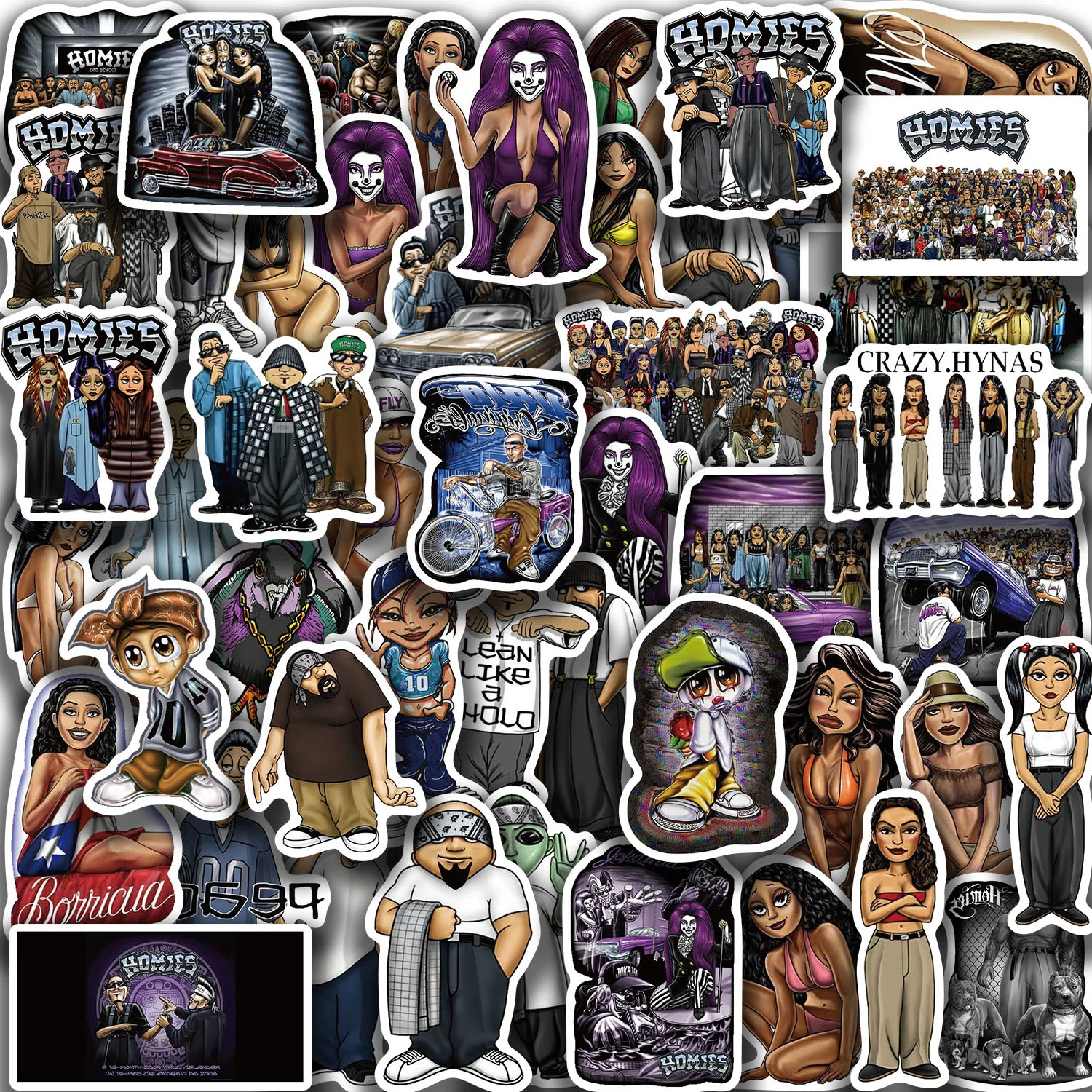 10/30/50 pçs casas criativo pet graffiti adesivo para mala skate portátil bagagem telefone estilo diy decalque pegatina ﻿