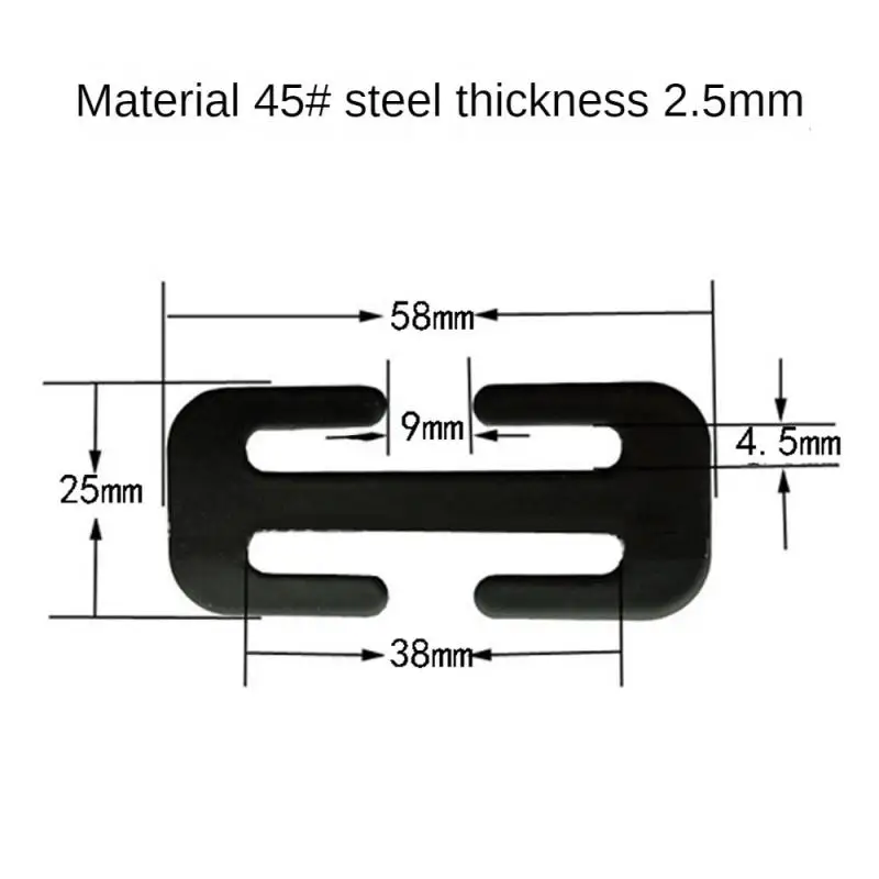 Car Seat Belt Stopper Locking Clip Clamp Adjuster Automotive Locking Clip Belt Strap Clamp Shoulder Buckle auto Accessories