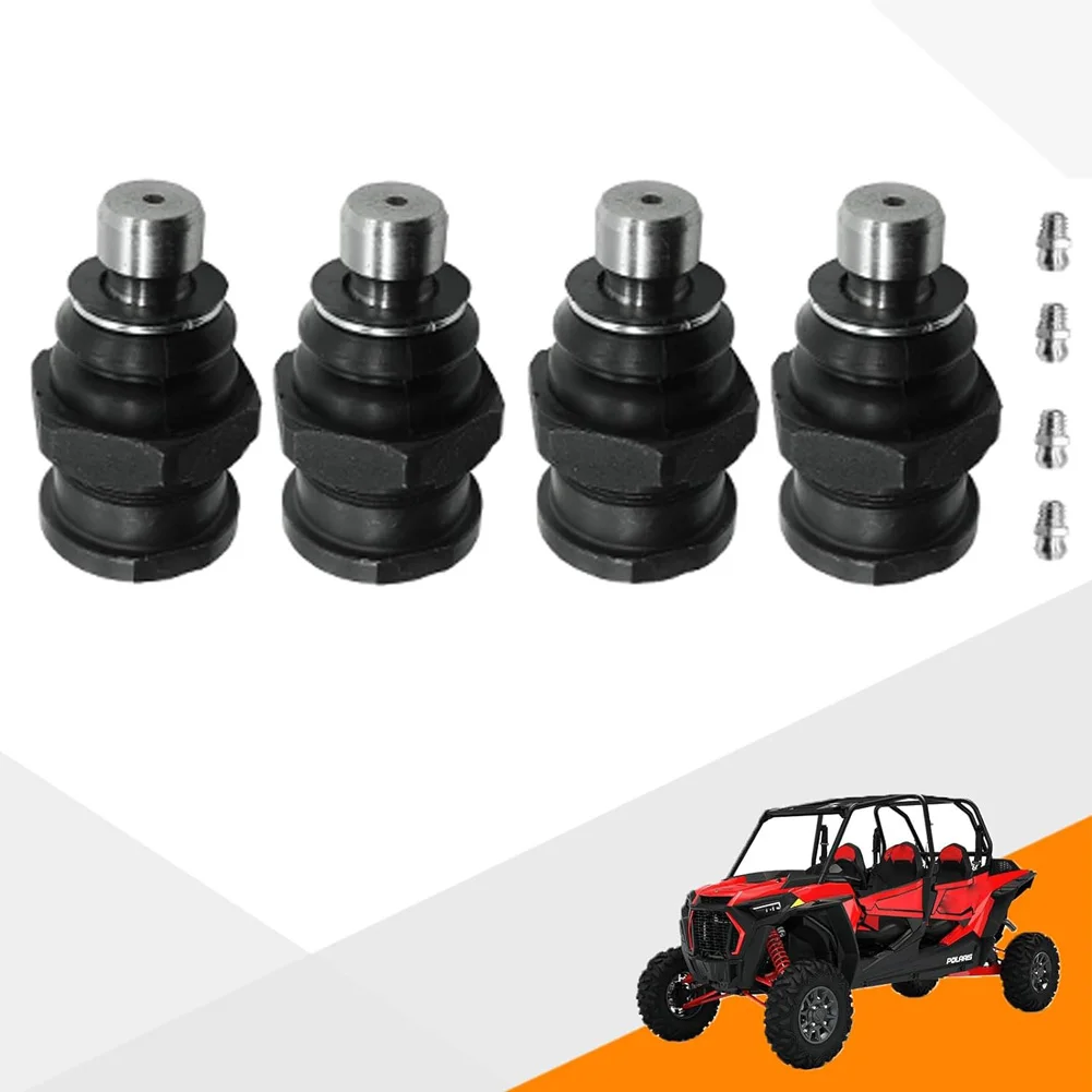 4pcs Ball Joints Kit Compatible For 2014-2023 Polaris RZR XP Replaces KRZRBJ10-PACK Off-road UTV Death Grip Replacement