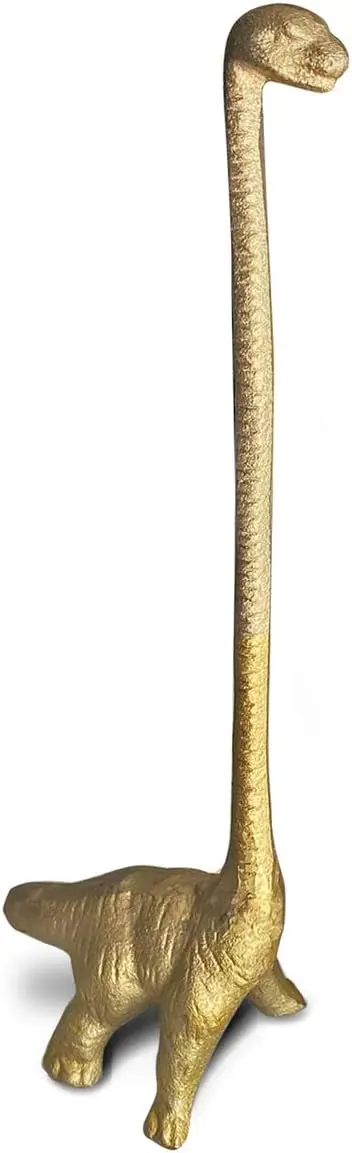 

Держатель для бумажных полотенец Gold Dino для кухни или ванной комнаты, металлическая напольная или настольная подставка