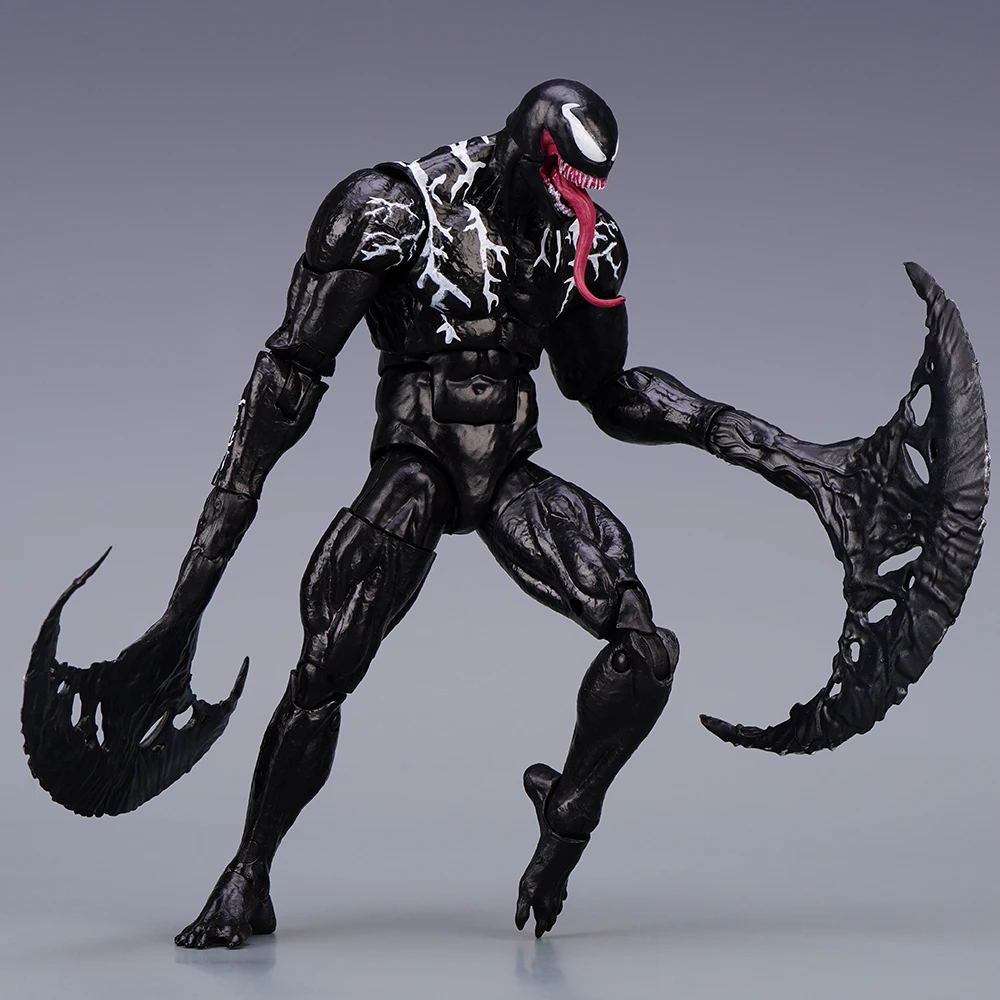 ERSTAUNLICHE YAMAGUCHI Venom Carnage Actionfigur Spider Man Legends Sammlerstück Statue mit beweglichem Gesicht Modellpuppe für Kinder als Spielzeug – Detail 40