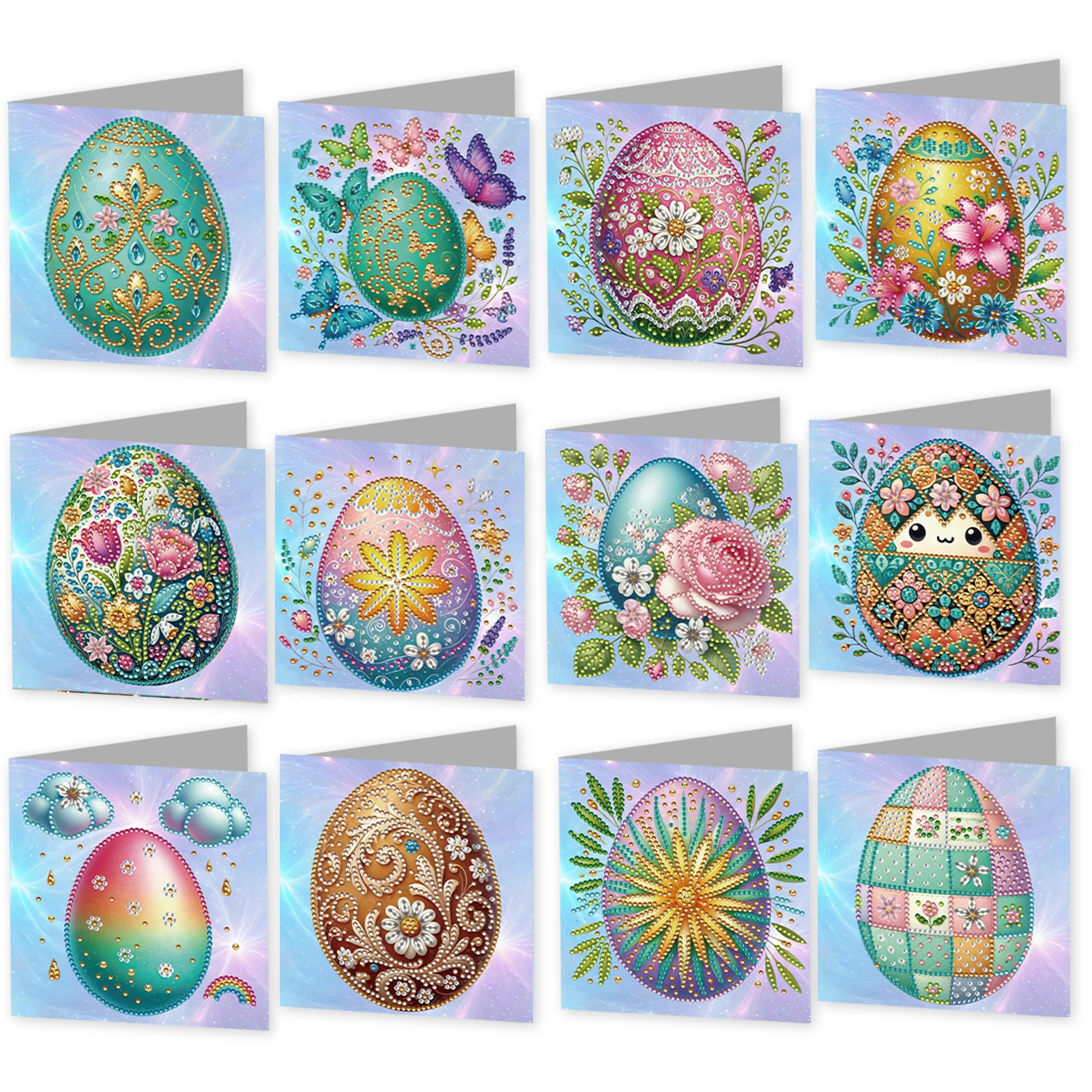 12 Packs DIY Diamond Painting  - огляд і ціна Resin Art Kits For Adults