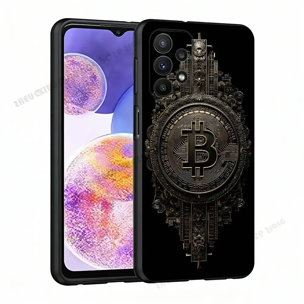 Logo Bitcoin Phone Case For Samsung A21 31 51 53 71 20 22 30 32 42 50 01 02 10 11 4G 5G Cover