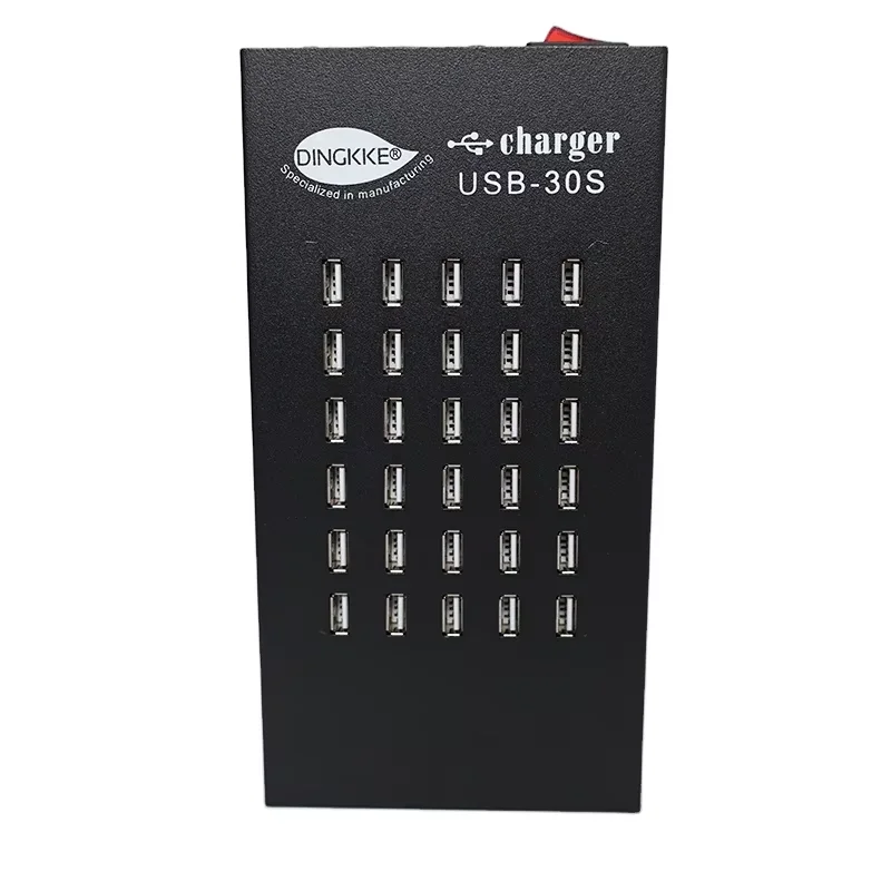 30Ports USB Charger Station USB 300W Multi Splitter Adapter USB Expander Portable Charger For iPhone Xiaomi Samsung