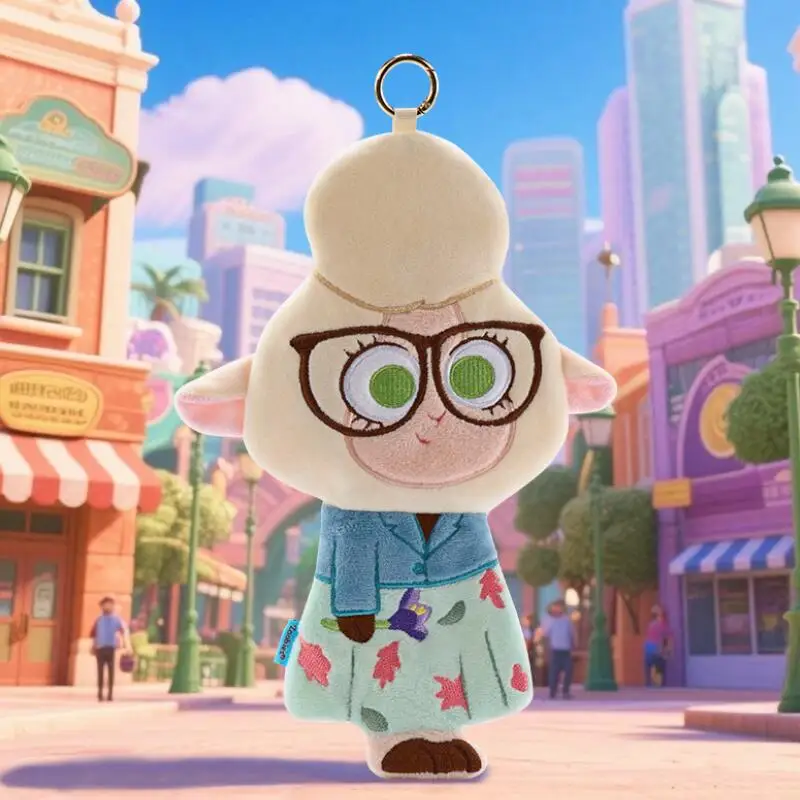 Disney Zootopia Nick Wilde staande houding pluche etui Draagbare make-up briefpapier Opbergtas Handtas hanger decoratief