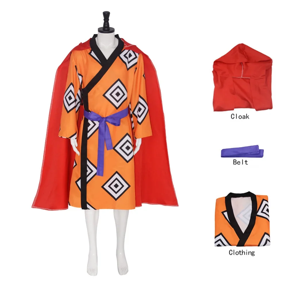 

Anime Jinbe Cosplay Costume The Fish Men Cloak Belt Coat Full Set Luffy Pirates Team Jinbe Role Play Suit Halloween Party