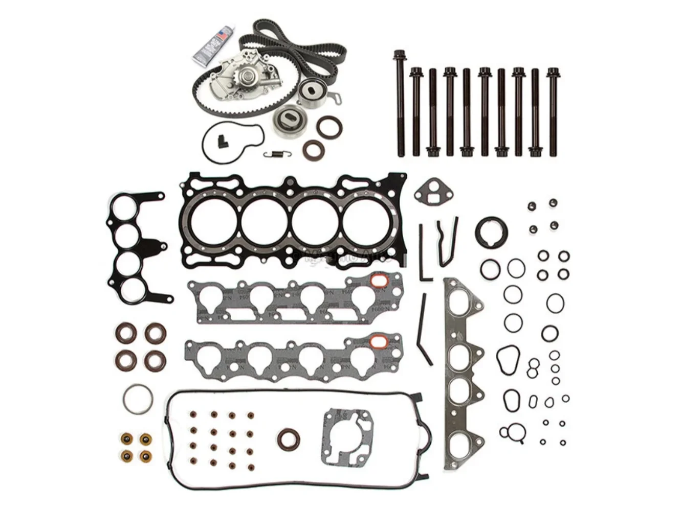 

Head gasket set, timing belt set, water pump Fit 98-02, Acura Honda SOHC 16v