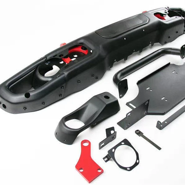 forGobison Automotive Auto Body System Car Offroad 4x4 Auto Accessories 10th Anniversary Front Bumper for Jeep Wrangler JT