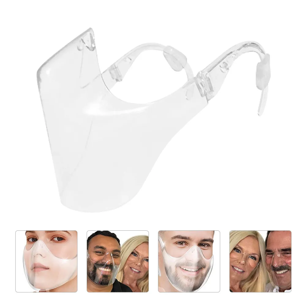 

Simple Fashionable Lightweight Face Protective Cover Small Volume Reusable Safety Face Mask for Family Friends Droplet Fog