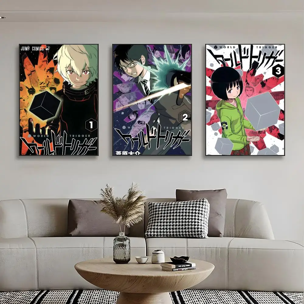 manga shonen World Trigger Poster Classic Home Interior Artwork & Stylish Room Decoration