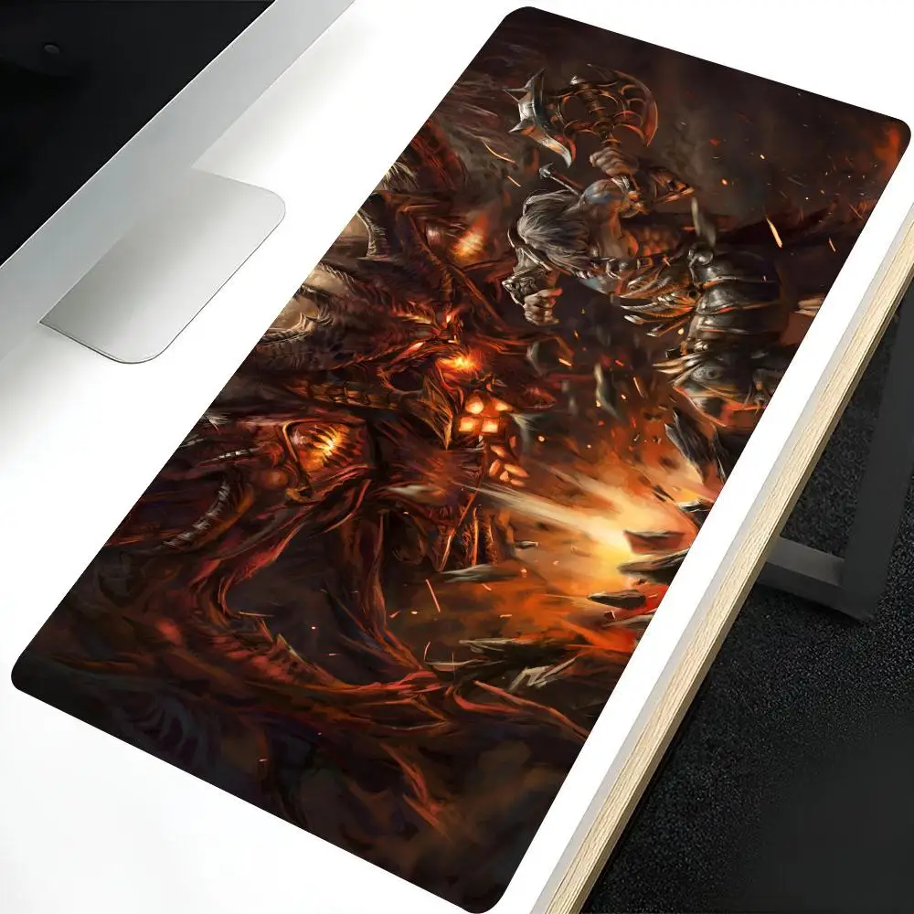 Game V-Vintage D-Diablos MINISO Mouse Pad Large Mouse pad for home office Waterproof desk pad Computer Mouse pad gaming Mousepad