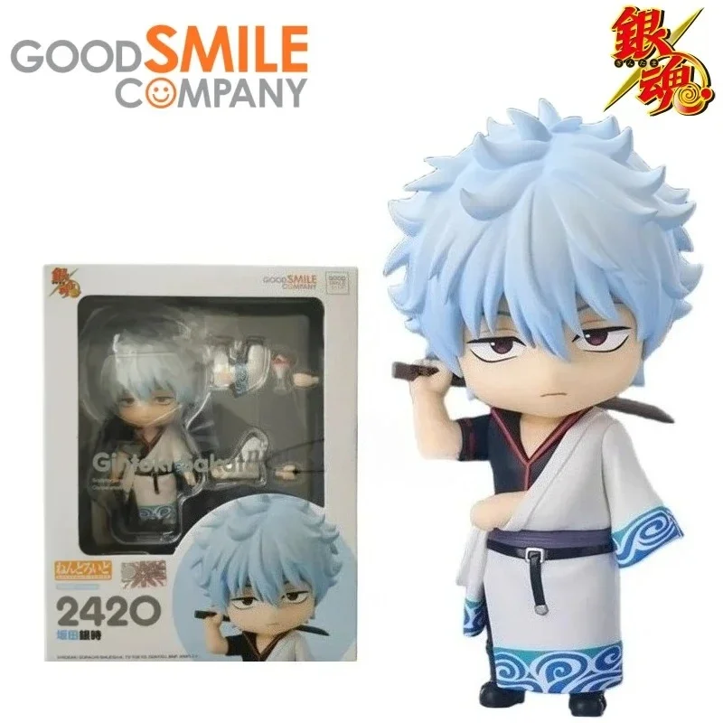 

Original Good Smile Nendoroid GSC Gintama Anime Figure Sakata Gintoki Kagura Shimura Shinpachi Action Figure Action Figure Toy