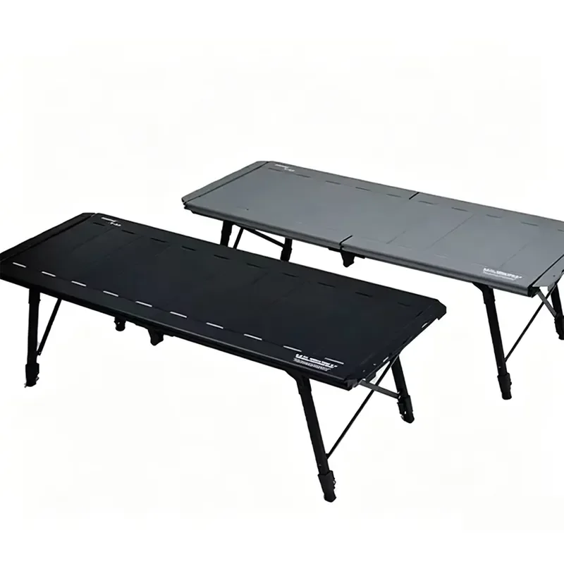 Portable Folding Camping Table Non Slip Outdoor Picnic Desk Lightweight Aluminum Alloy Furniture for Family Beach Travel