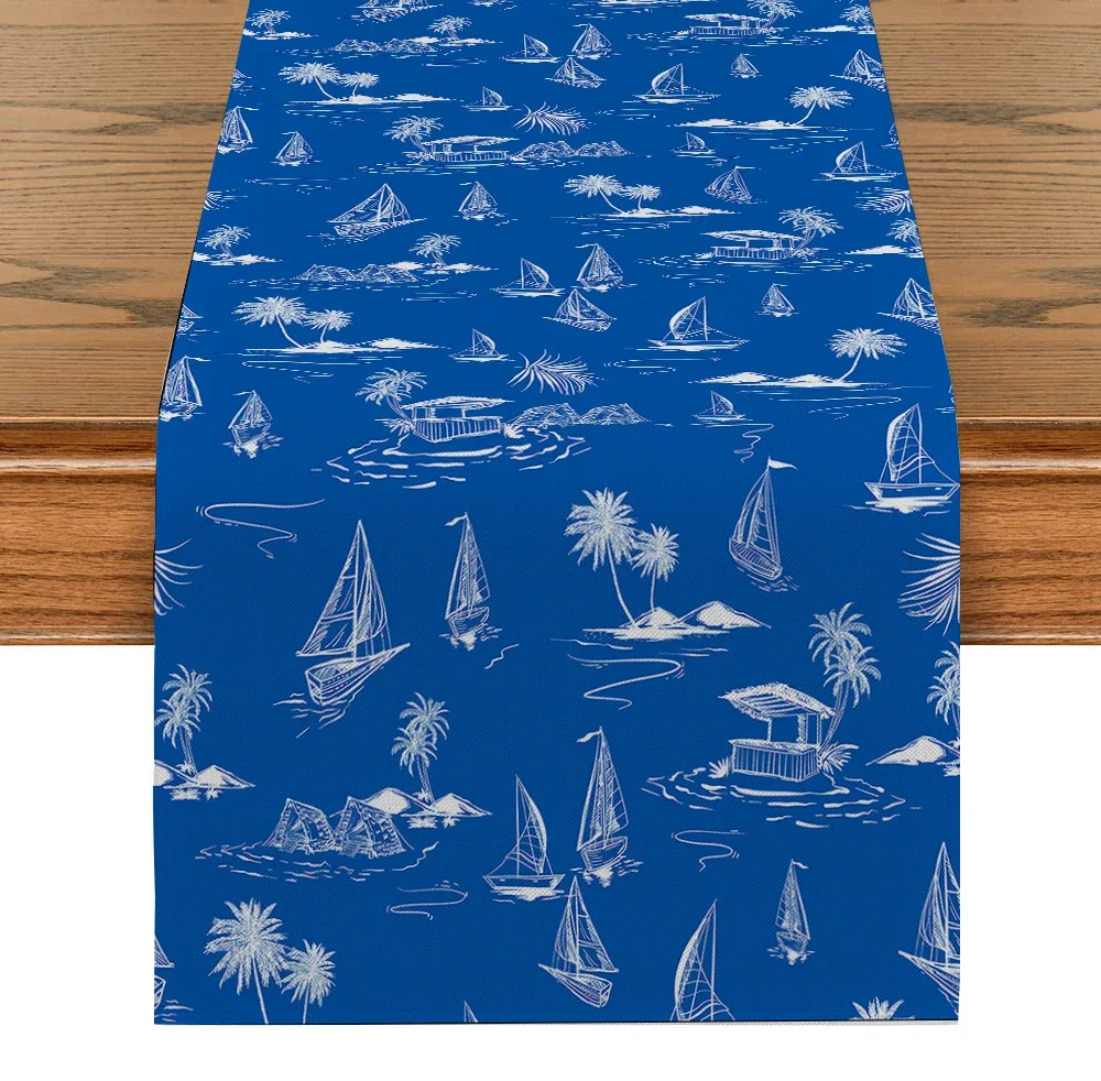 Тропические растения Мультфильм Скатерть комод шарф украшение стола растение животное арбуз скатерть для праздников и вечеринок украшения