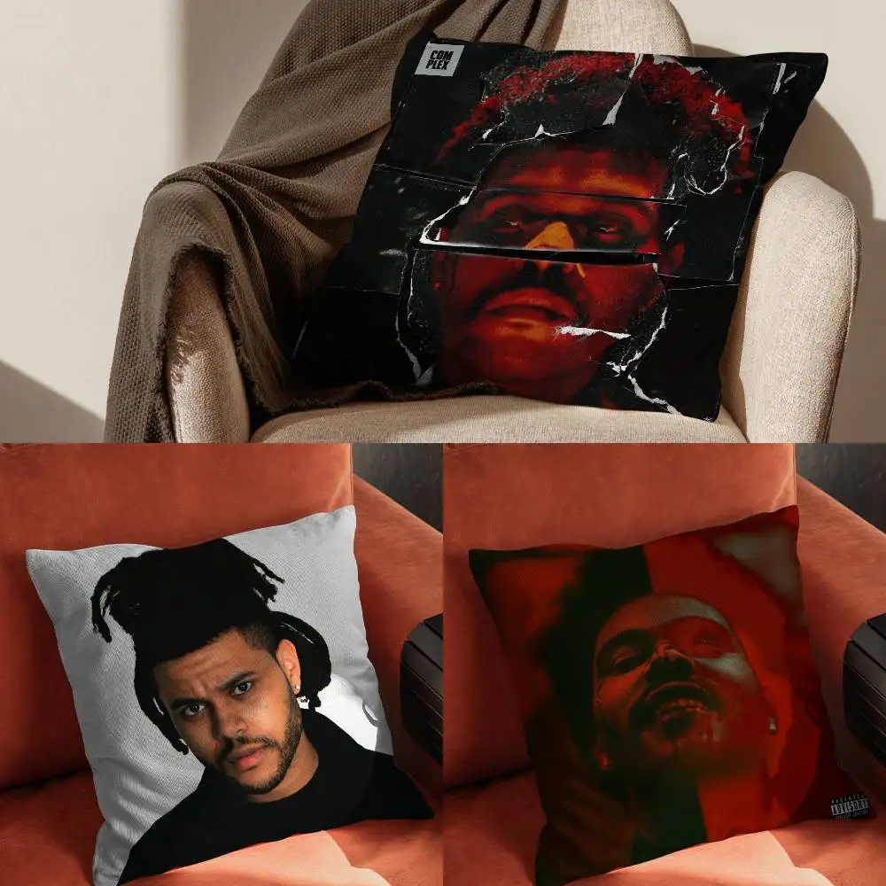 

The Weeknd Pillow Case For Car Pillows 60x60 Cushions Luxury Double Sided Cover Home And Decoration Sofa 30x30