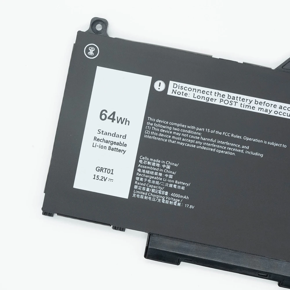 keyuan  GRT01 Laptop Battery For DELL Latitude 5421 5431 5521 5531 Precision 3561 3571 3470 Alienware m17 R5 AMD Series 00P3TJ - Image 2