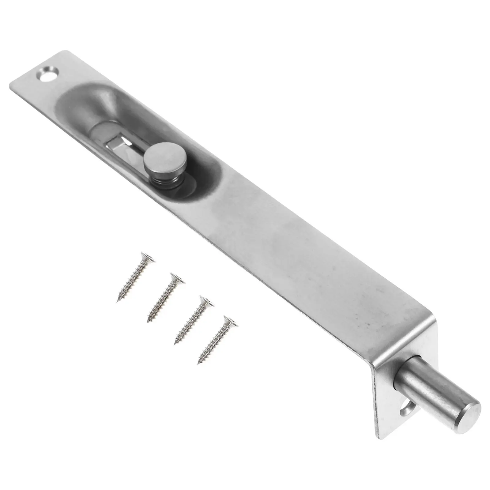 

Двухстворчатый скрытый засов из нержавеющей стали для французских дверей, надежный, устойчивый к ржавчине, долговечный