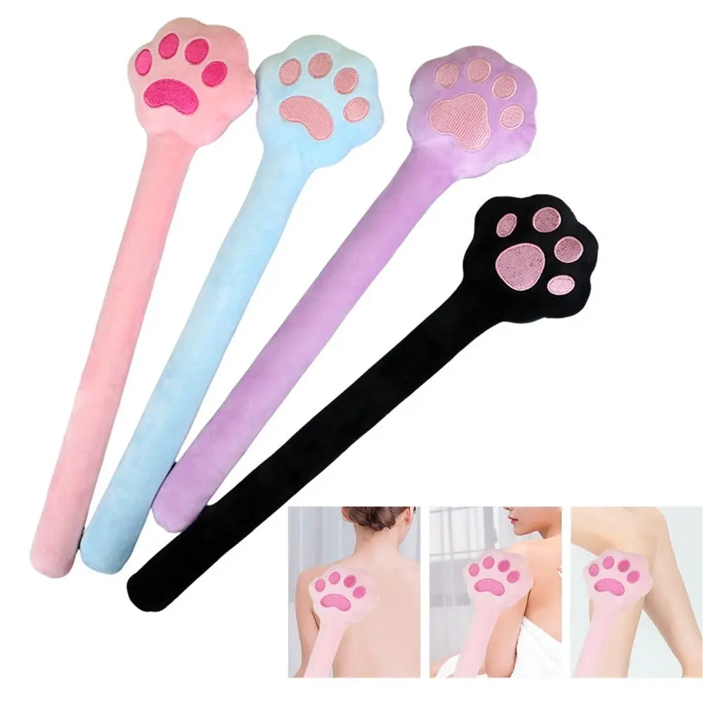 Cute Claw Shape Cat Claw Massage Hammer Elastic Long Handle Meridian Slap Stick Comfortable Multi-functional