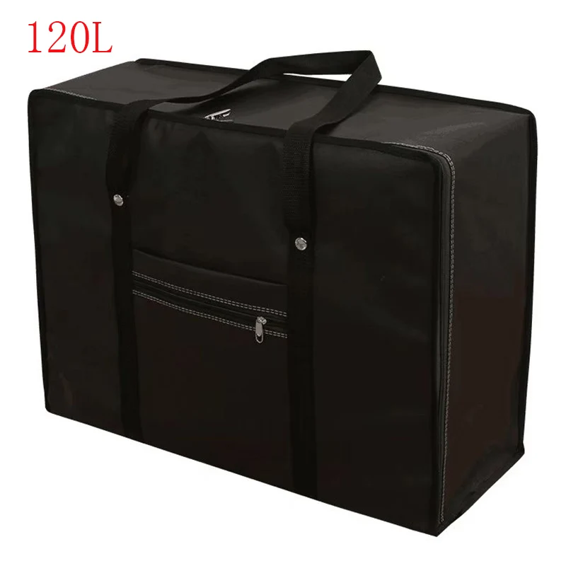 Waterproof Thickening Luggage Bag Travel Clothes Storage Bags Zipper Big Vacation Trip Clothing Duffle Bag Aircraft Shipping Bag