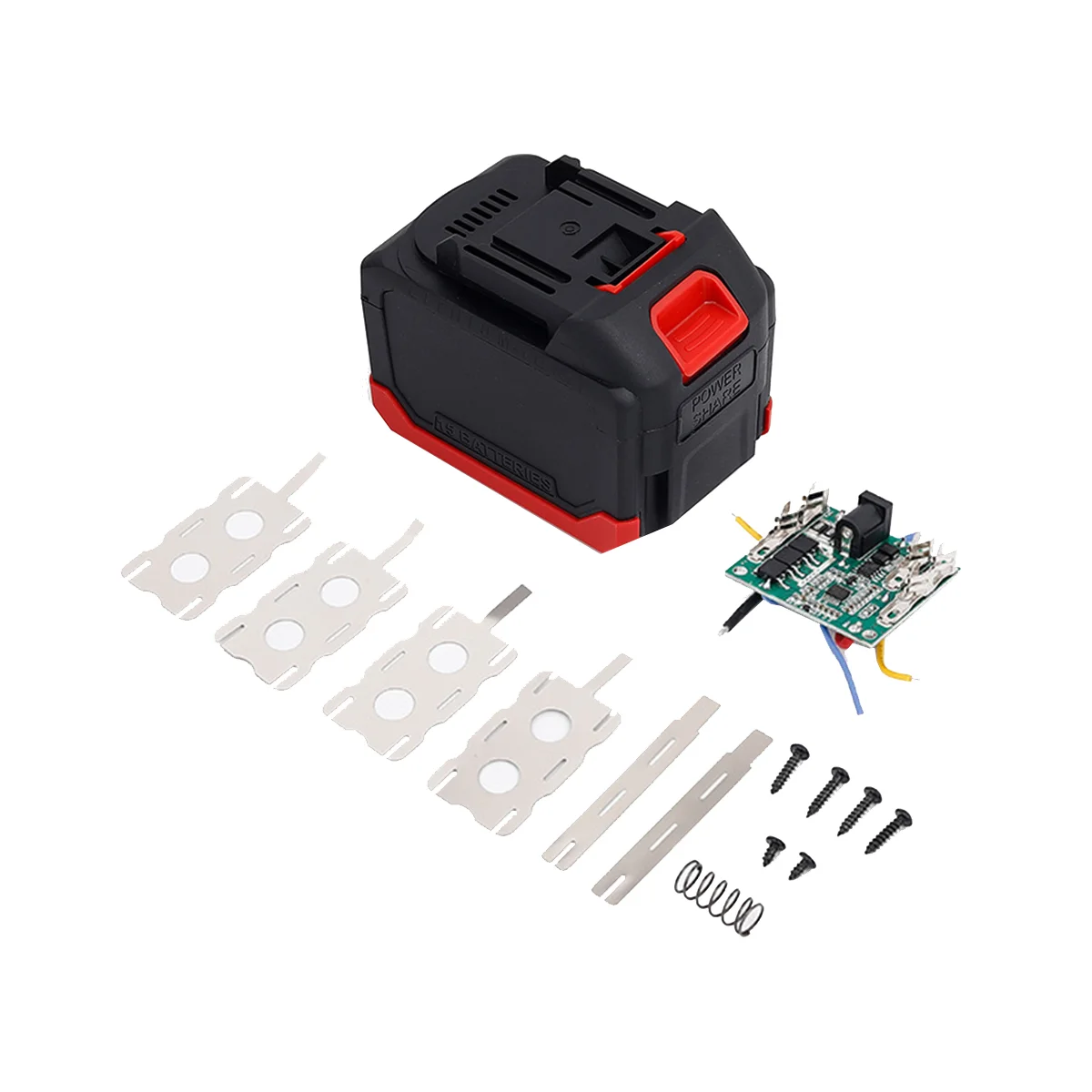 

Battery Case+Lithium Battery Protective Board for 15-Cell Battery Case Circuit Board Kit