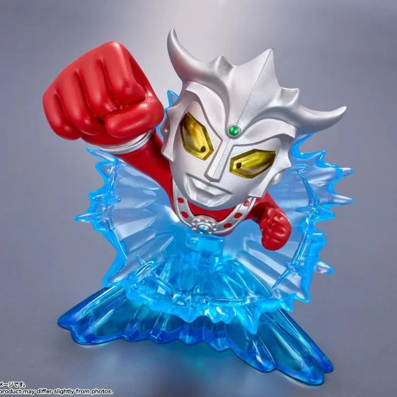 

Bandai Tamashii Ultraman Q Version Blind Box Figurine Car Ornament Trendy Collectible Toy Gift