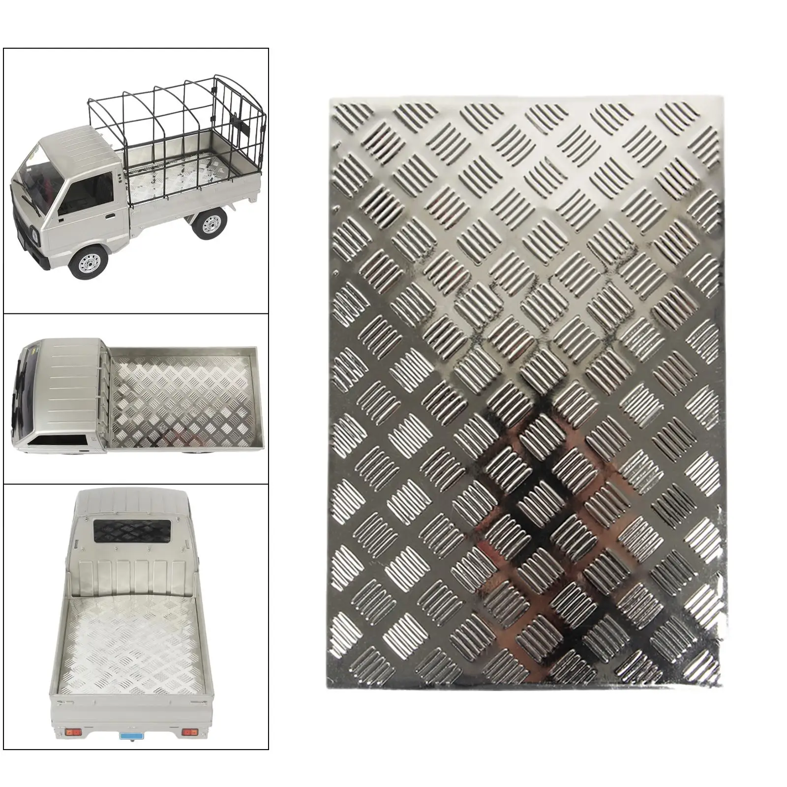 Płyta antypoślizgowa do samochodu RC 1/10, akcesorium do bagażnika samochodu RC, części zamienne do samochodu RC