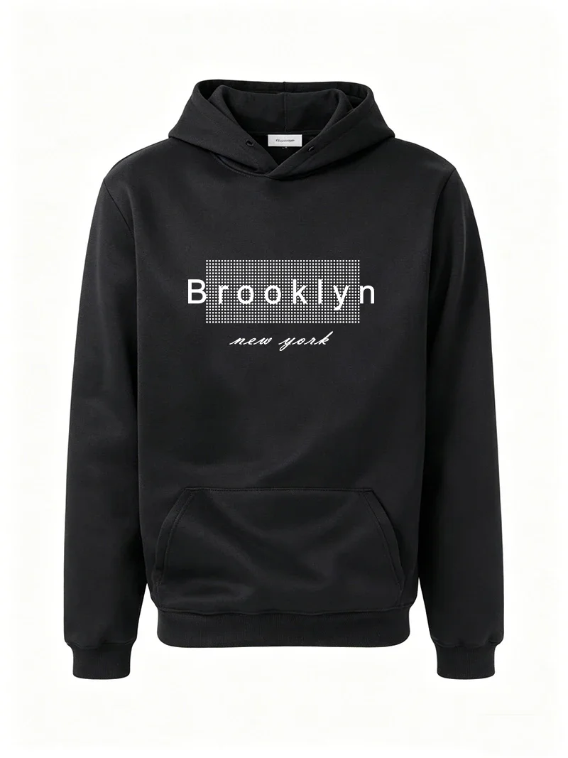 Mens Tracksuit Daily Casual Sweatshirts Sweatpants Outdoors Gym Sports Jogging Man Clothing Fashion Single Piece Hoodies Pants view 4