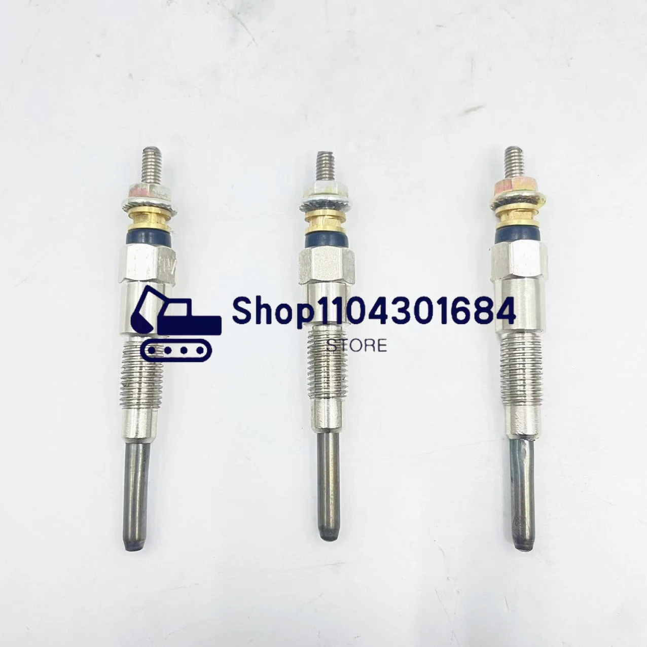 3pcs Kubota 16851-65512 Glow Plug, Kubota Parts, Kubota D722 D782 D902 D905 D1005 D1105 V1505 B1700D B1700E Engines