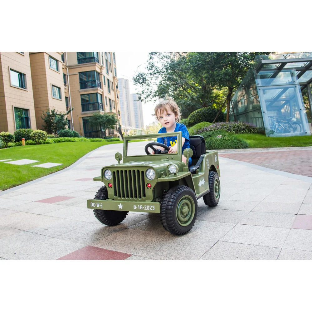 Ride On Truck 12-V-Elektrofahrzeuge, batteriebetriebenes Ride-on-Autospielzeug mit vier Rädern, Reitspielzeug für Kinder mit Fernbedienung