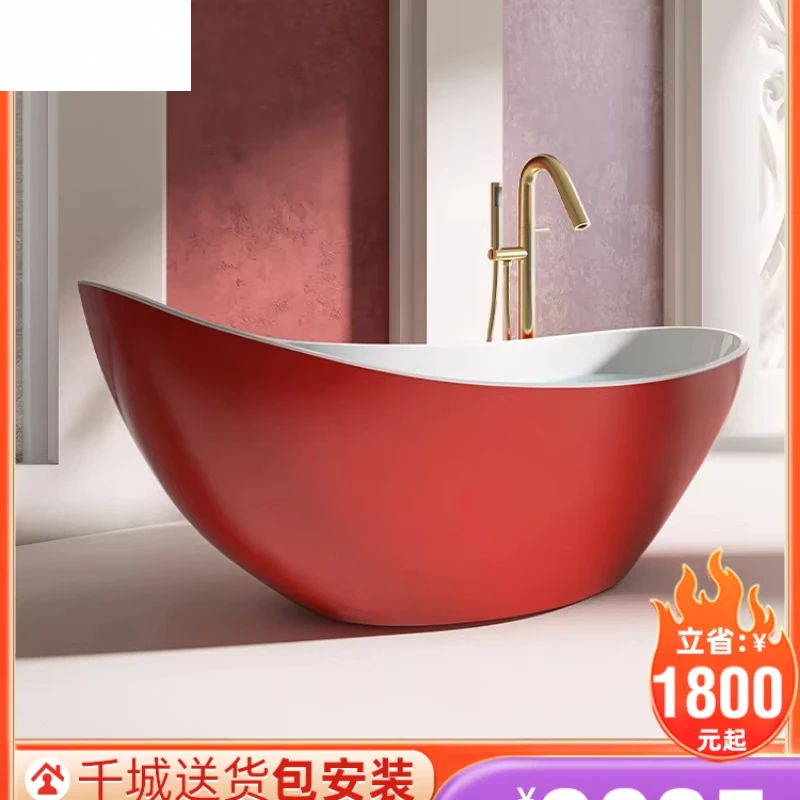 

Designer hotel personality creative hot bath 1.83m073 in Scandinavia easy and supportive house