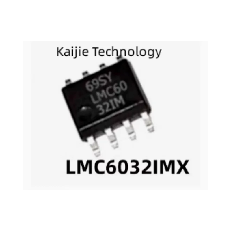 Original LMC6032IMX LMC6032 LMC6032IM SMD SOP8 operational amplifier chip.