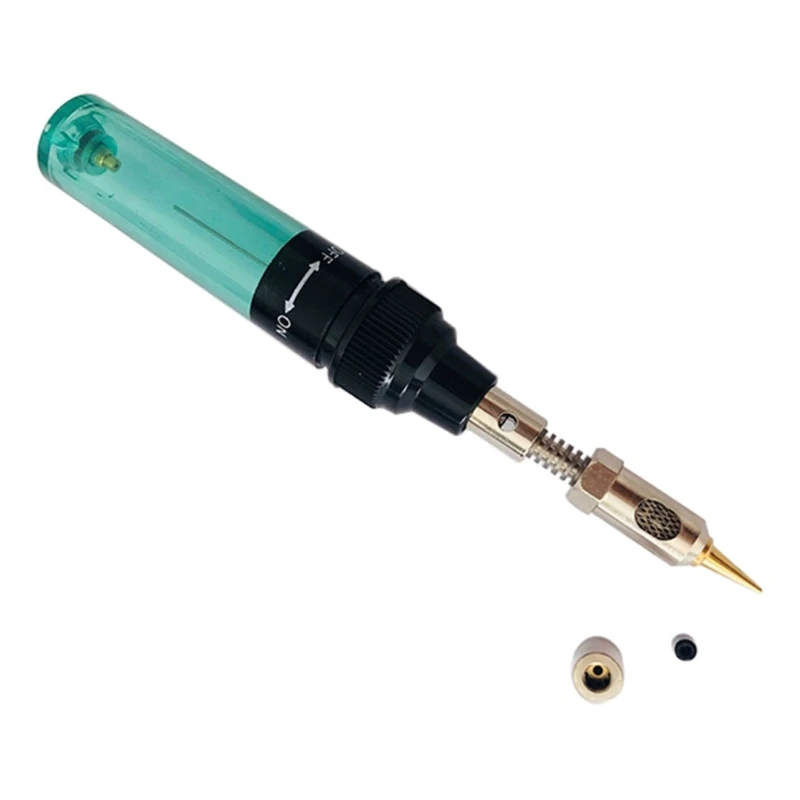 X37E Soldering Iron Pen Type Cordless Gas Soldering Iron Adjustable Temperature Solder Iron Pen for Outdoor Use