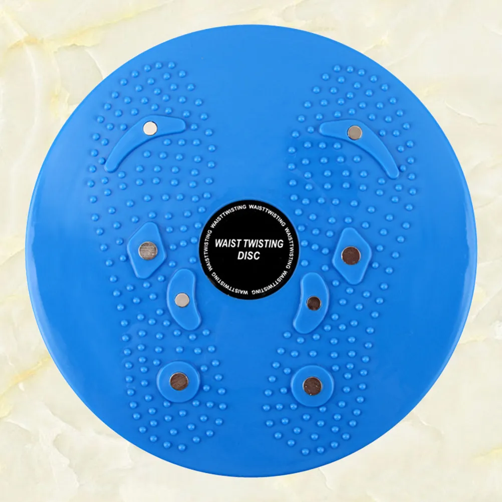 Blue Twisting Waist Disc Exercise Equipment Slimming Body Shaping Rotating Board Massage Fitness Indoor Aerobic Machine Durable