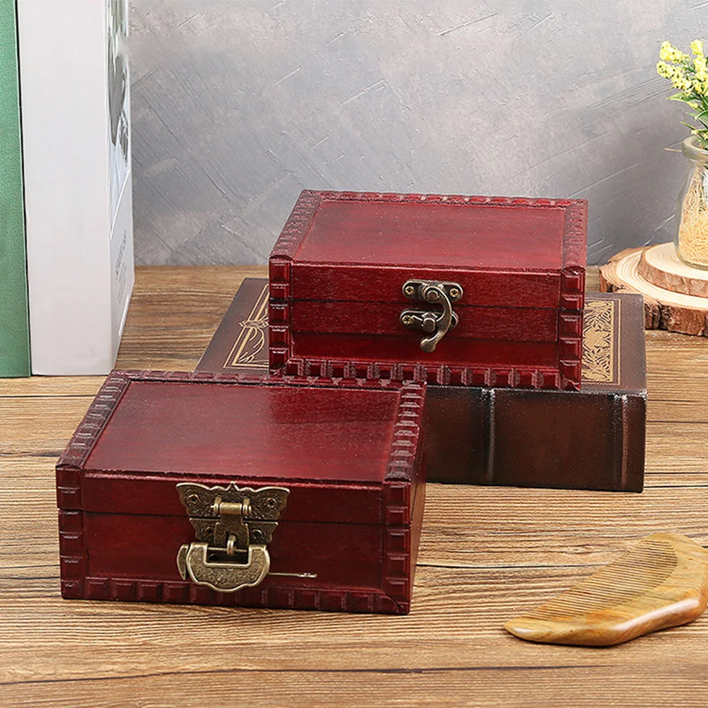 

Деревянный контейнер для украшений – идеальный подарок для подруг, органайзер для хранения ожерелий, колец, серег, браслетов, часов