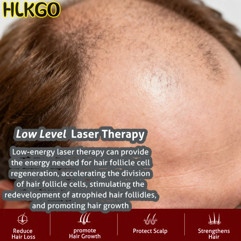 

96. Шлем для роста волос с диодным лазером, шапочка для терапии красным светом для лечения выпадения и роста волос для мужчин и женщин.