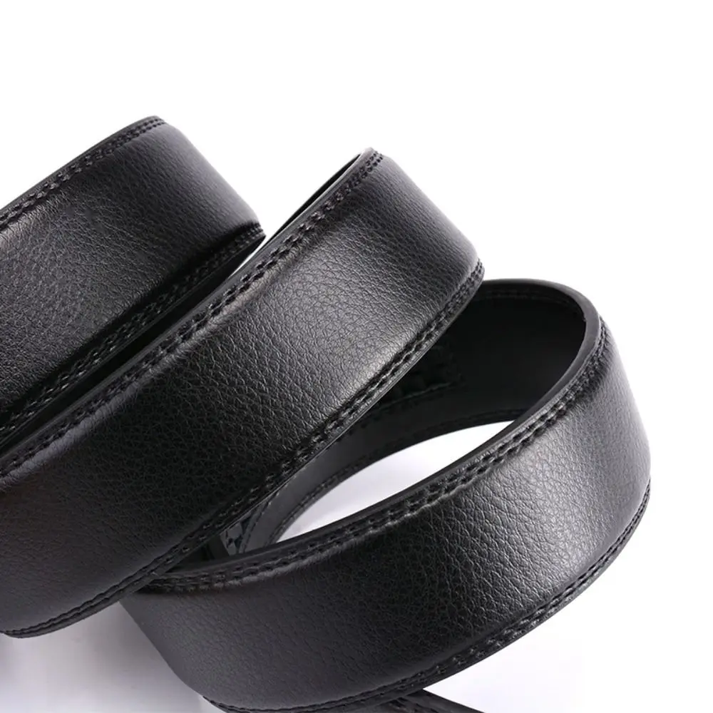 Cowhide Leather Waist Belt Men 115/120/125cm Vintage Metal Buckle Belt Adjustable Pants Accessories Men's Business Belt Men