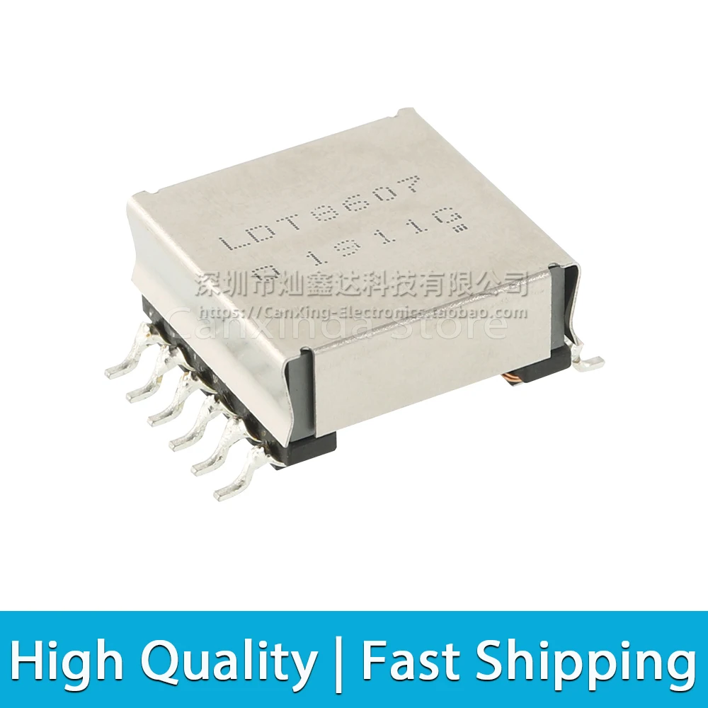 2pcs LDT8607 SMD PoE Switching Power Supply Flyback Forward Transformer 24V-57V 48V to 5V 7A Flyback Power